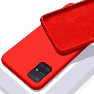 Carcasă din silicon premium, iPhone XS Max, roșu
