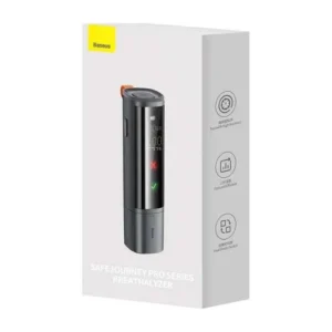 Baseus Alcooltest SafeJourney Pro Series, PD 5V, 470 mAh, (cu cablu USB - TYPE-C 1m), Gri (CRCX060014), Gri