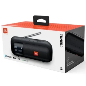 JBL Tuner 2 Boxă Bluetooth Portabilă cu FM/DAB/DAB+ , Negru EU