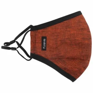 PureMe Mască Reutilizabilă / Ajustabilă In 2 buc Filtre N95 incluse în pachet, Portocaliu Rugină