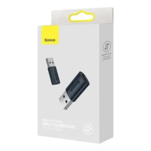 Adaptor Baseus Converter Ingenuity Series Mini OTG USB-A 3.1 Male la Type-C Female, Albastru