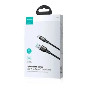 Cablu Joyroom Light-Speed Series USB - Type-C, 100W, 1.2m (S-A25), Negru