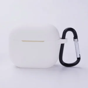 Apple AirPods 3 husă din silicon, 2.5 mm, Alb
