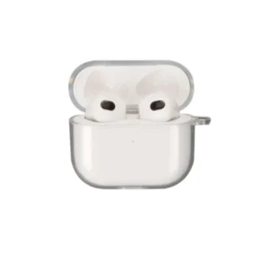 Apple AirPods 3 husă silicon, 1.8 mm, Transparent