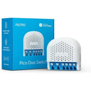Aeotec Pico DUO relémodul Zigbee 3.0 AEOZZGA003, 2 canale, 16A